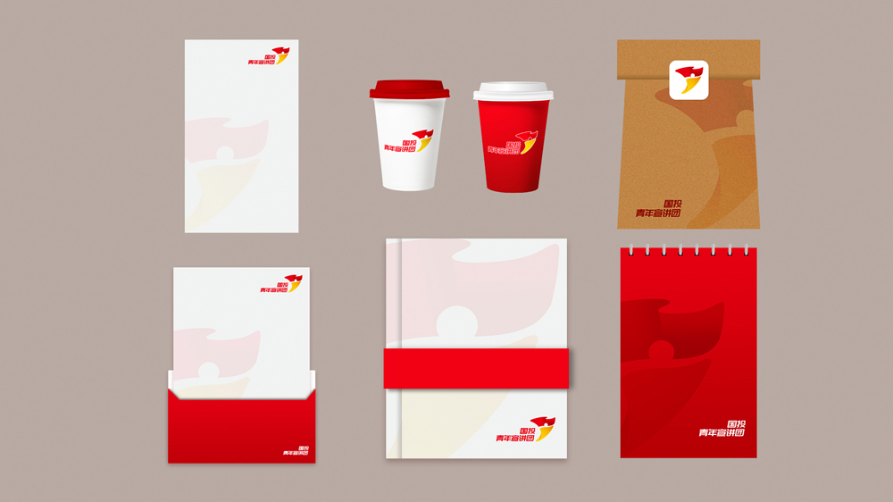 黨建活動LOGO設(shè)計應用活動物料_高瑞品牌